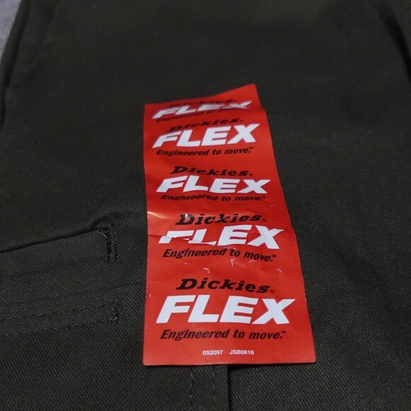 Dickies Flex Slim Straight Pants Men's Size30 x 32 Green Cargo Workwear - Picture 9 of 16